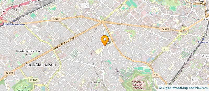 localisation de l'entreprise LINEJACK  NANTERRE