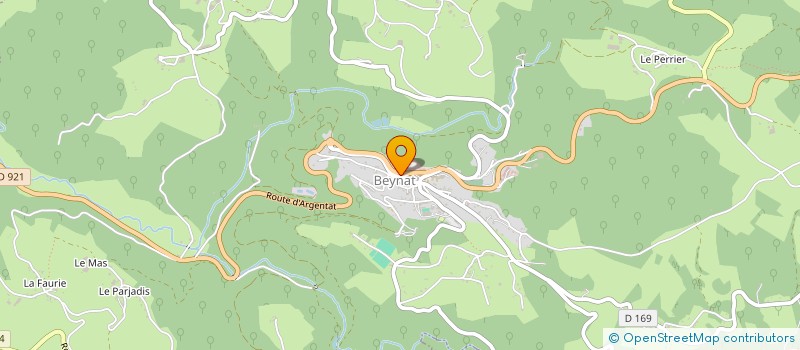 localisation de l'entreprise LINEKA à BEYNAT