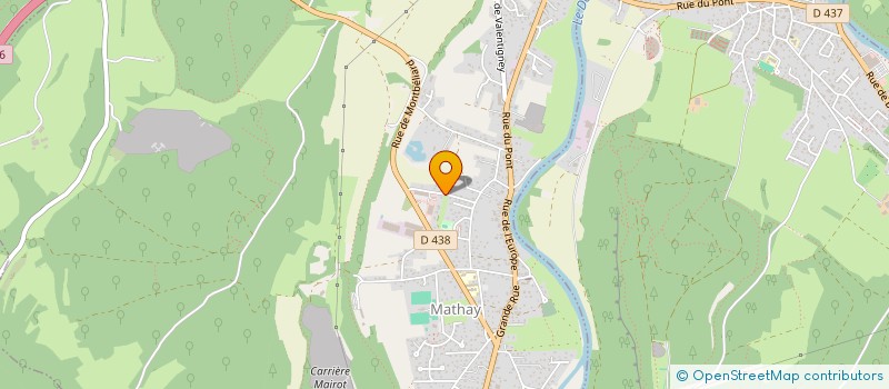 localisation de l'entreprise LINEKAO2  MATHAY