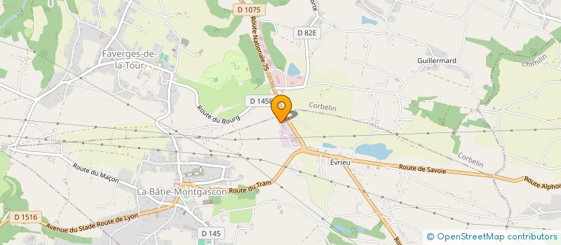 localisation de l'entreprise LINELA  LA BATIE-MONTGASCON