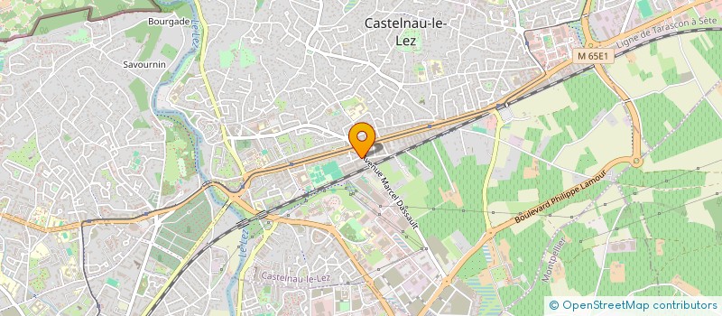 localisation de l'entreprise LINEMAKEUP PRO  CASTELNAU-LE-LEZ