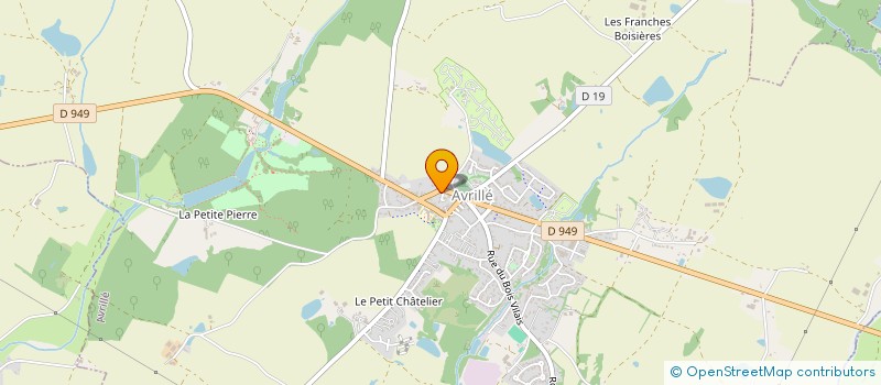 localisation de l'entreprise LINEMARK DISTRIBUTION à AVRILLE
