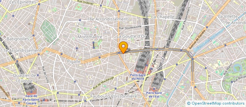 localisation de l'entreprise LINEMEUP  PARIS
