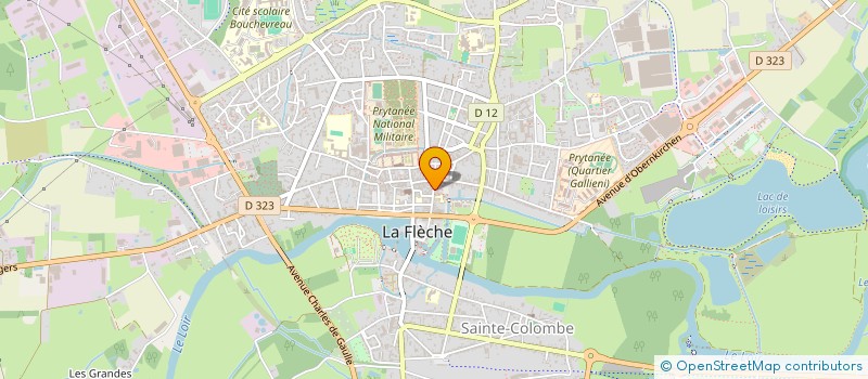 localisation de l'entreprise LINEO à LA FLECHE
