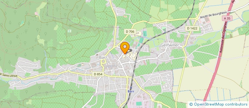 localisation de l'entreprise LINEO  BARR