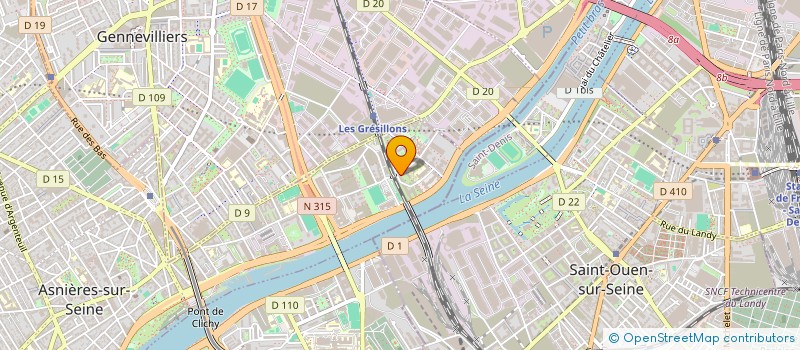 localisation de l'entreprise LINEO CONSULTING  ASNIERES-SUR-SEINE