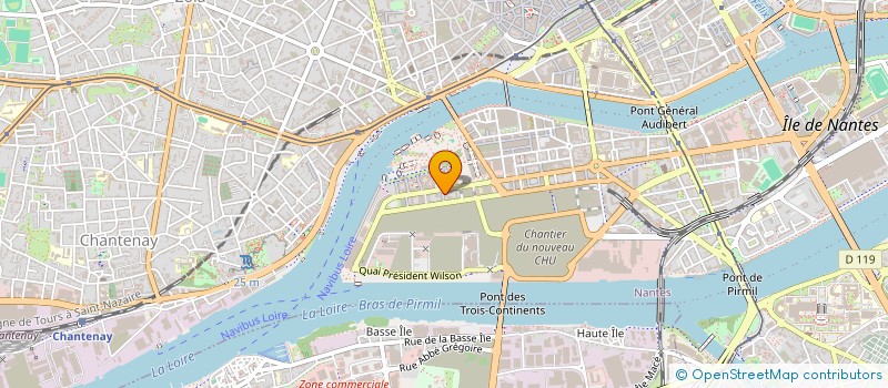 localisation de l'entreprise LINER COMMUNICATION à NANTES