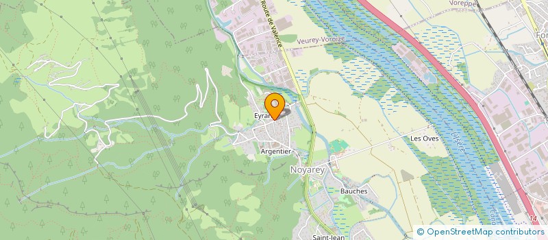 localisation de l'entreprise LINER CONCEPT 38 à NOYAREY