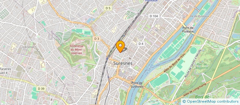 localisation de l'entreprise LINER INDUSTRIES à SURESNES