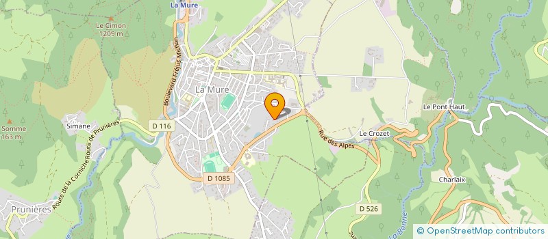 localisation de l'entreprise LINEST  LA MURE