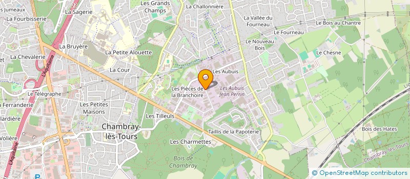 localisation de l'entreprise LINET FRANCE SAS  CHAMBRAY-LES-TOURS