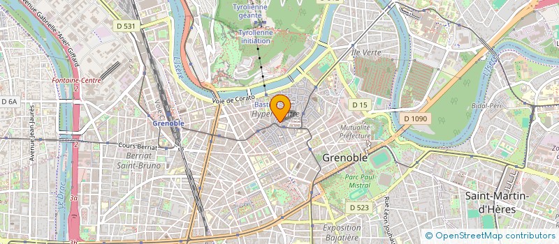 localisation de l'entreprise LINET'S  GRENOBLE