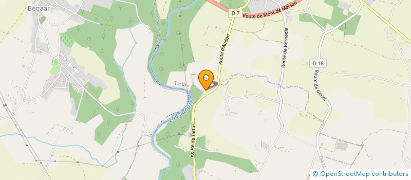 localisation de l'entreprise LINEU SILVA  AUDON