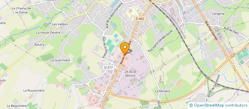 localisation de l'entreprise LINEUM à FLERS