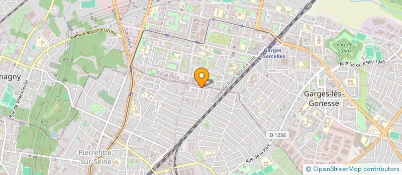 localisation de l'entreprise LINEXPRESS à STAINS