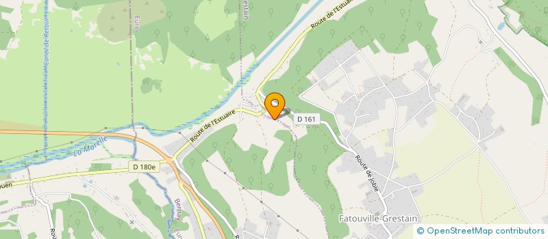 localisation de l'entreprise LINEY  FATOUVILLE-GRESTAIN