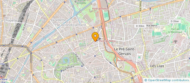 localisation de l'entreprise LINFAN CIVIALE  PARIS