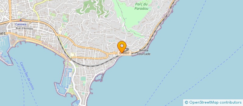 localisation de l'entreprise LINGE LOCATION  CANNES