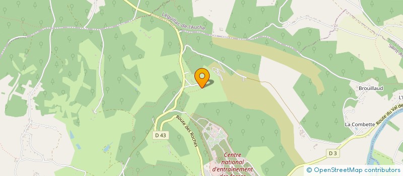 localisation de l'entreprise LINGERIE DIFFUSION TEXTILES  SAINT-ASTIER