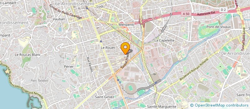 localisation de l'entreprise LINGERIE MODE à MARSEILLE