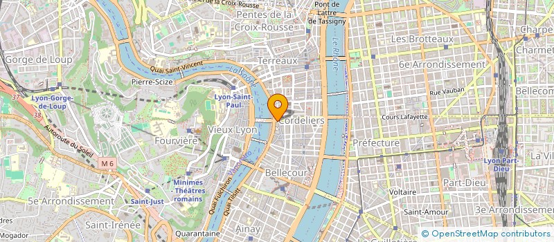 localisation de l'entreprise LINGLET A M ET LAZZARINI M B  LYON