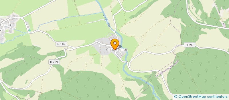 localisation de l'entreprise LINGONE à RIVIERE-LES-FOSSES
