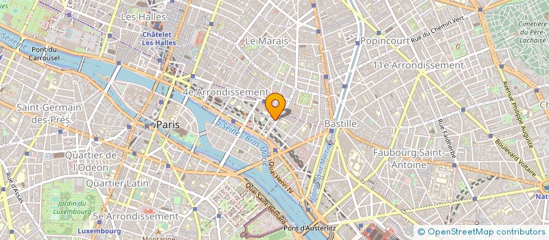 localisation de l'entreprise LINGU' ACCENTS à PARIS