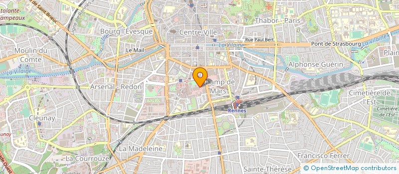 localisation de l'entreprise LINGUAFAMILY  RENNES