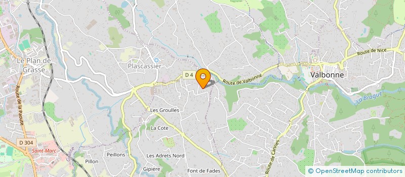 localisation de l'entreprise LINGUAPOLIS  MOUANS-SARTOUX