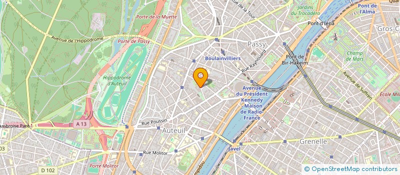 localisation de l'entreprise LINGUIX  PARIS