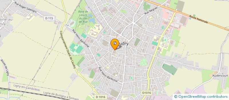 localisation de l'entreprise LINGUIZETTA  CAUDRY