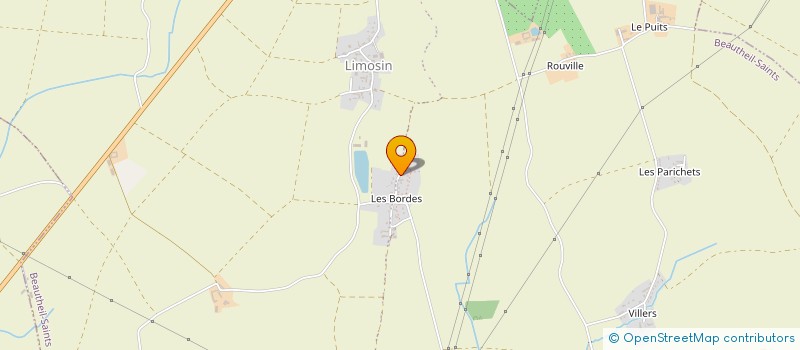 localisation de l'entreprise LINIERE DE BRIE  BEAUTHEIL-SAINTS