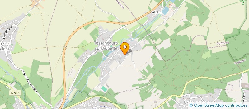 localisation de l'entreprise LINING CLOUD  TESSANCOURT-SUR-AUBETTE