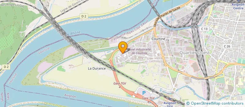 localisation de l'entreprise LINK à AVIGNON