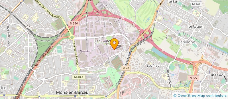 localisation de l'entreprise LINK + à LILLE