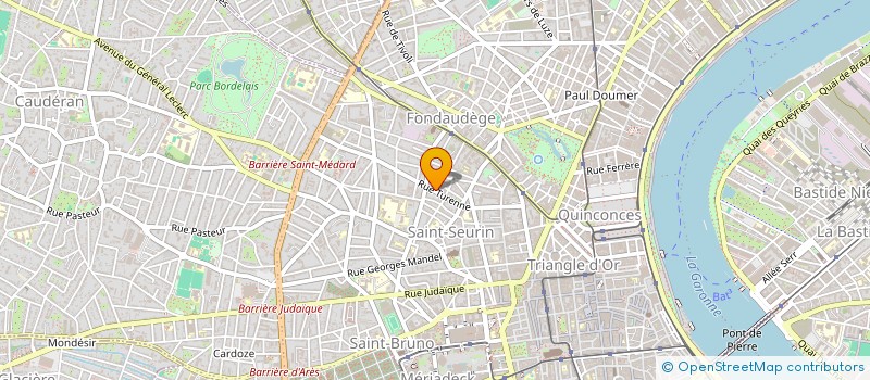 localisation de l'entreprise LINK à BORDEAUX