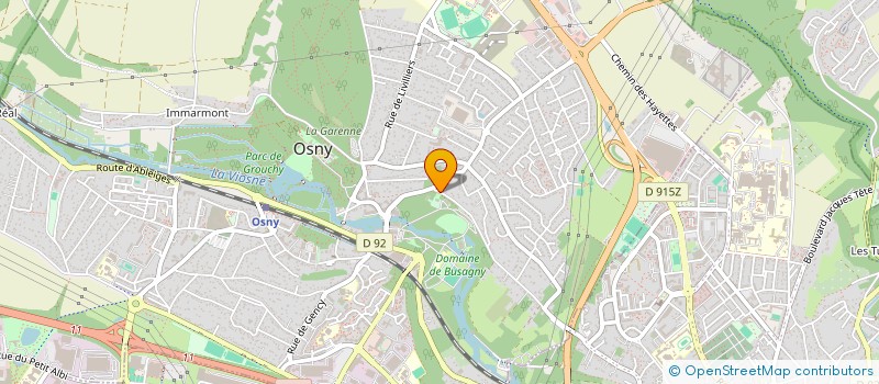 localisation de l'entreprise LINK à OSNY