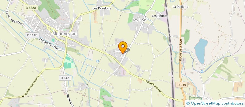 localisation de l'entreprise LINK  MONTMEYRAN