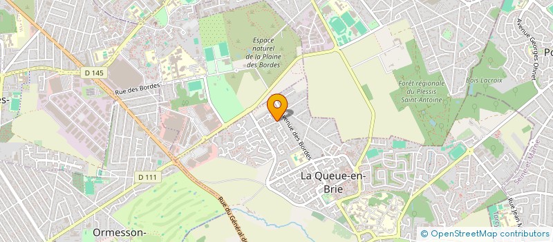 localisation de l'entreprise LINK  LA QUEUE-EN-BRIE