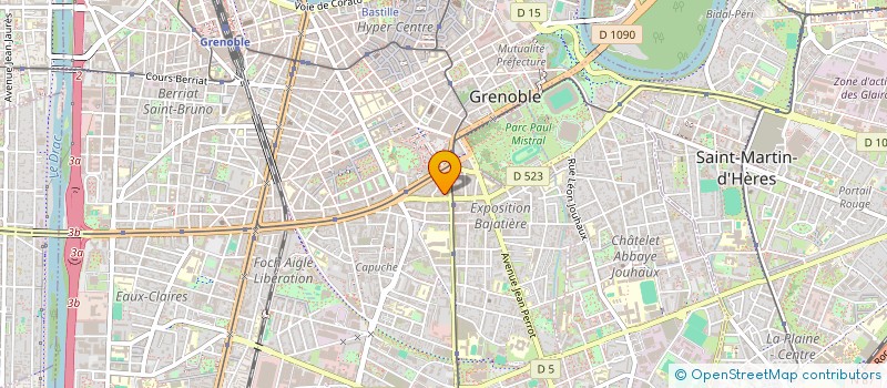 localisation de l'entreprise LINK  GRENOBLE