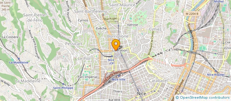 localisation de l'entreprise LINK ACADEMIE  NICE