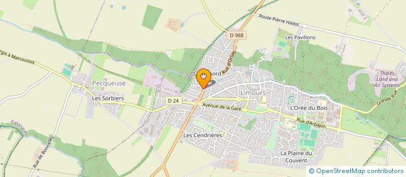 localisation de l'entreprise LINK AUTO 91  LIMOURS