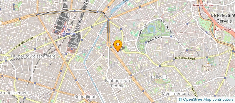 localisation de l'entreprise LINK BY DATA  PARIS