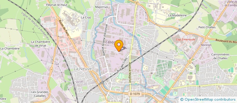 localisation de l'entreprise LINK CONSEILS ET PATRIMOINE à BOURG-EN-BRESSE