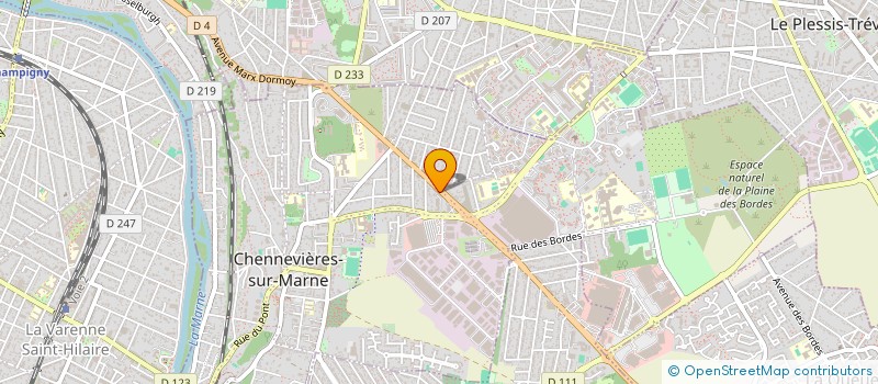 localisation de l'entreprise LINK & INNOVATION SERVICES à CHENNEVIERES-SUR-MARNE