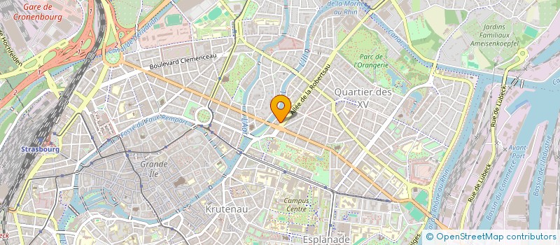 localisation de l'entreprise LINK-IT à STRASBOURG