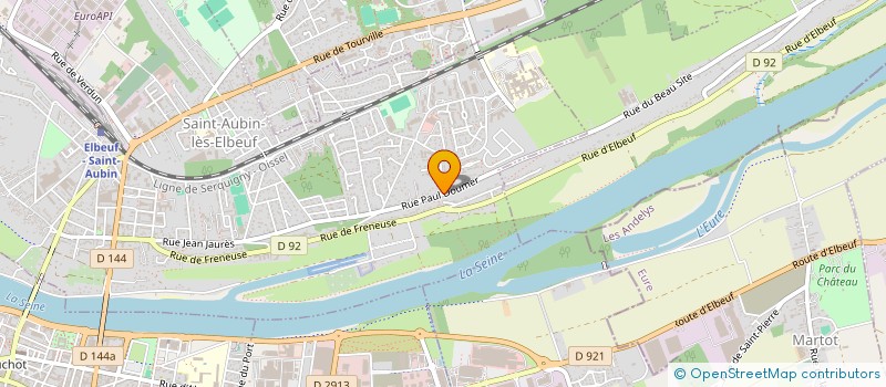 localisation de l'entreprise LINK-J  SAINT-AUBIN-LES-ELBEUF