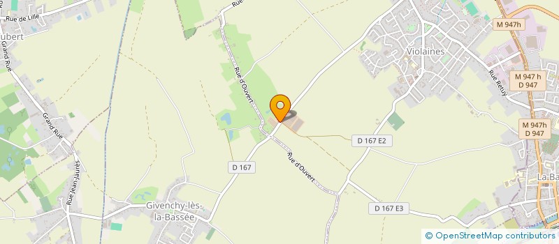 localisation de l'entreprise LINK OS TECHNOLOGY  VIOLAINES