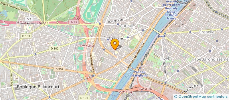 localisation de l'entreprise LINK SAS  MEUDON