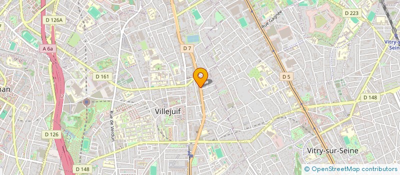 localisation de l'entreprise LINK SECURITE  VILLEJUIF